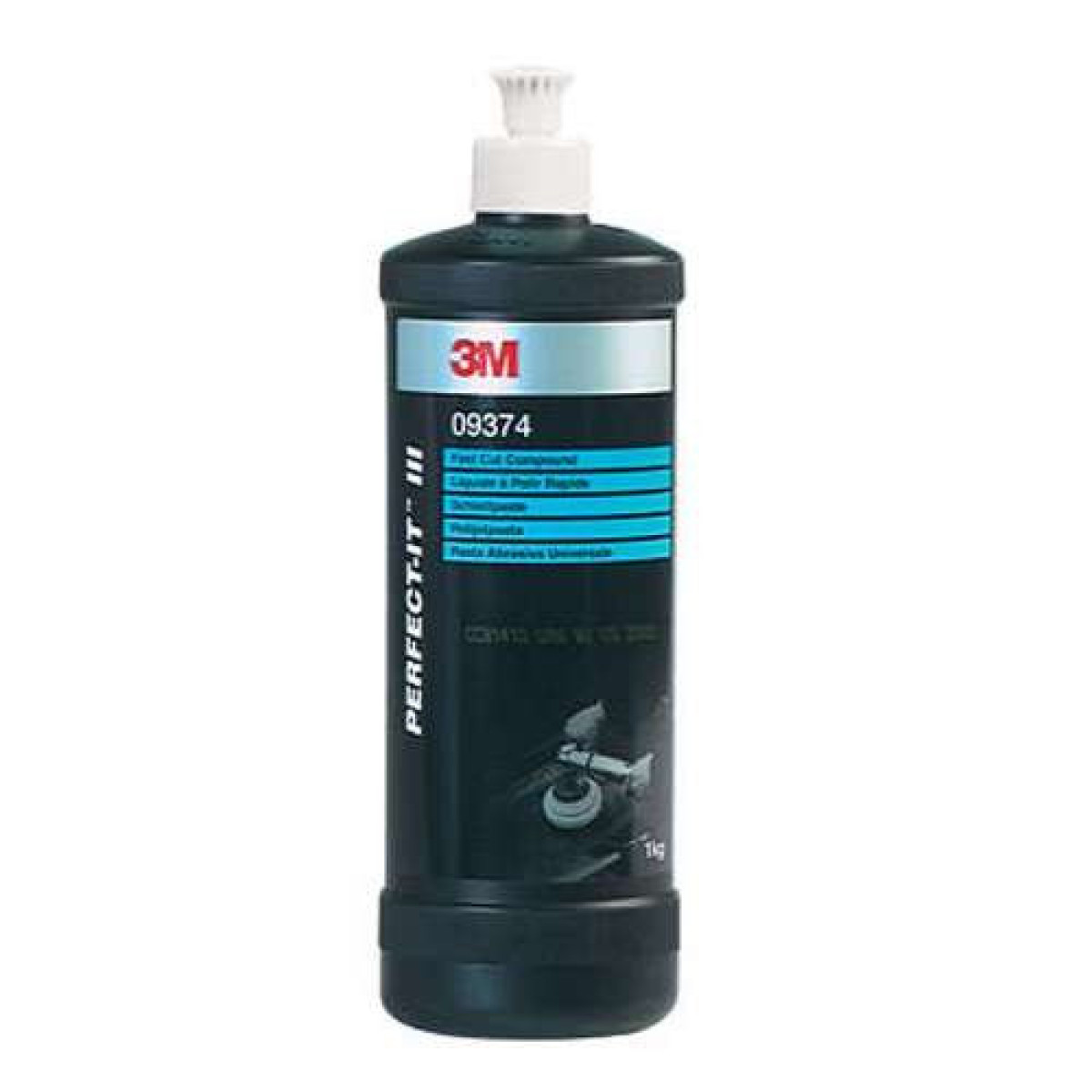 3M Perfect-It III Fast Cut Compound, polish, white, 1 Kg