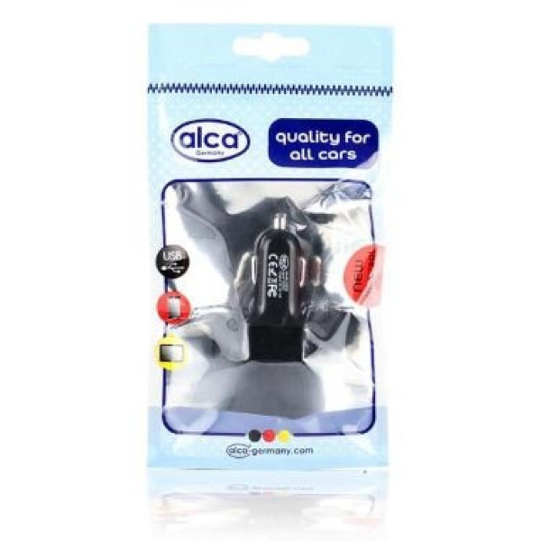 ALCA Charger 3xUSB 12/24V 2.1A, black
