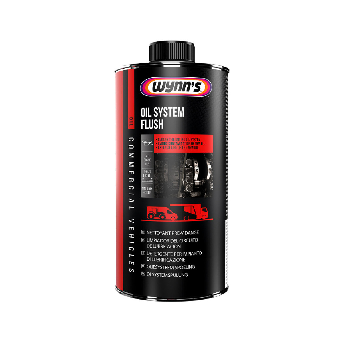 WYNNS Oil System Flush, Oil additive for system cleaning, 1L