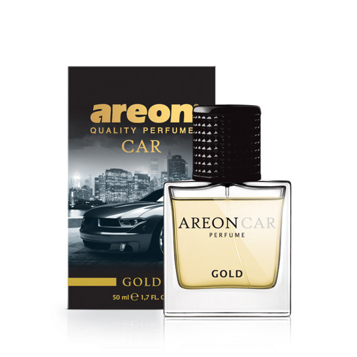 AREON Car Perfume Gold air freshener spray, 50 ml AREON Car Perfume Gold air freshener spray, 50 ml