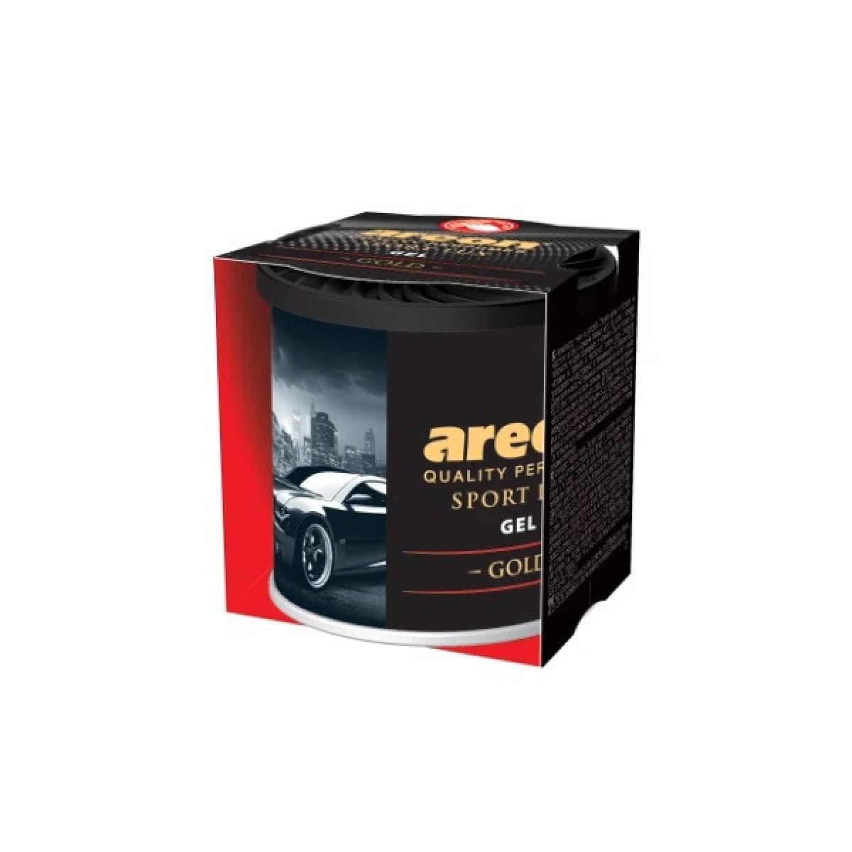 AREON Gel Sport Lux Gold, Air freshener in a box