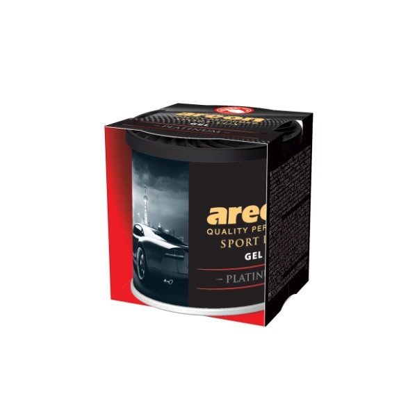AREON Gel Sport Lux Platinum, Air freshener in a box