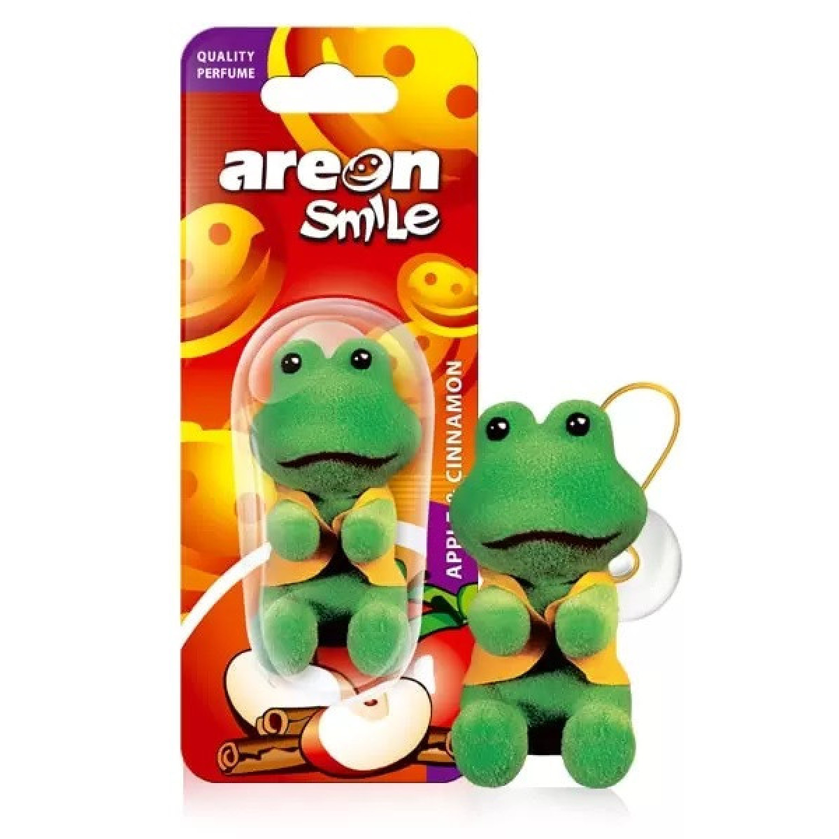 AREON Smile Toy Apple & Cinnamon, air freshener AREON Smile Toy Apple & Cinnamon, air freshener