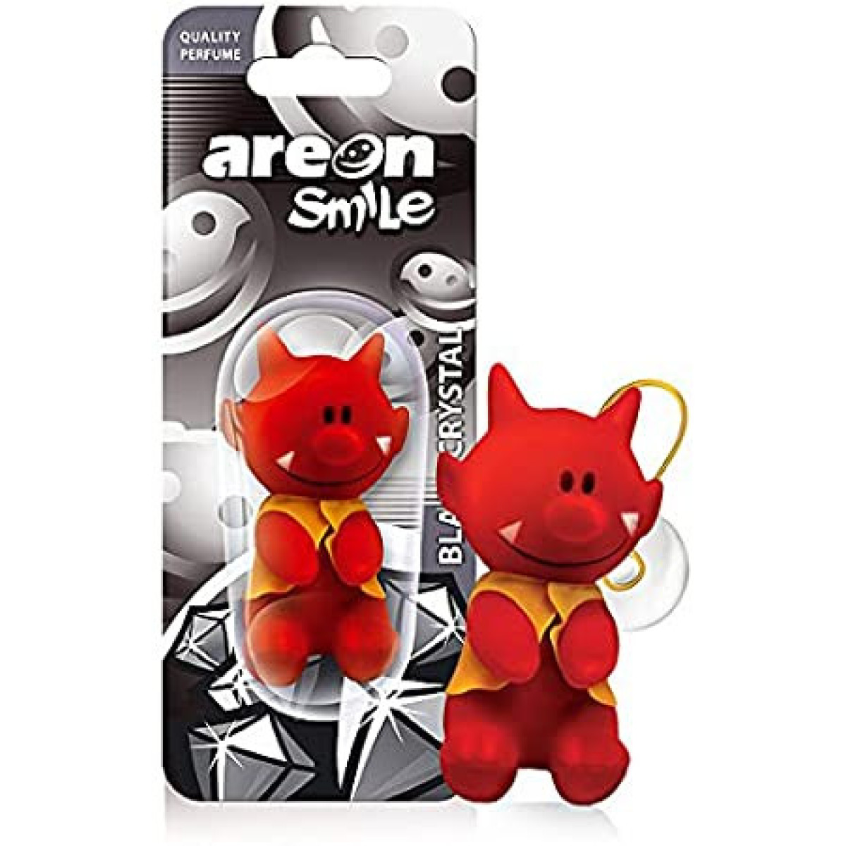 AREON Smile Toy Black Crystal / Devil air freshener