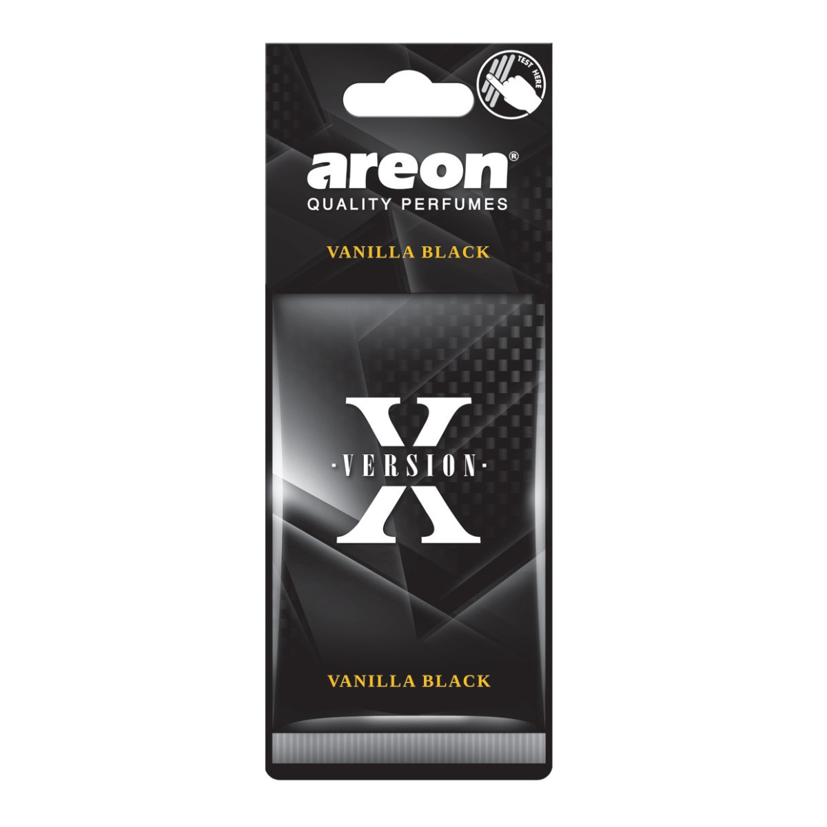 AREON XVersion Vanilla Black, air freshener AREON XVersion Vanilla Black, air freshener