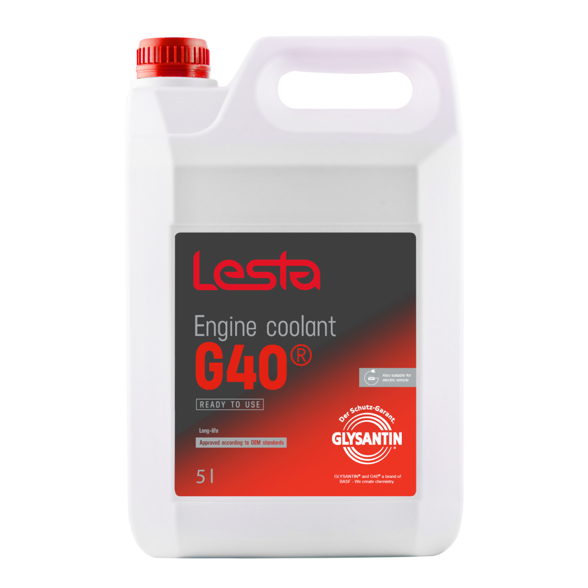 Lesta Glysantin G40 Coolant, ready to use, 5 l  Lesta Glysantin G40 Coolant, ready to use, 5 l