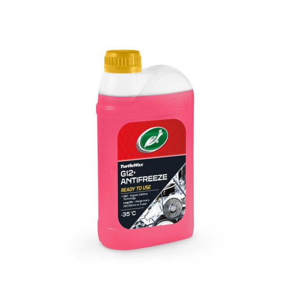 TURTLE WAX Antifreeze G12 -35°C, coolant, 1 L