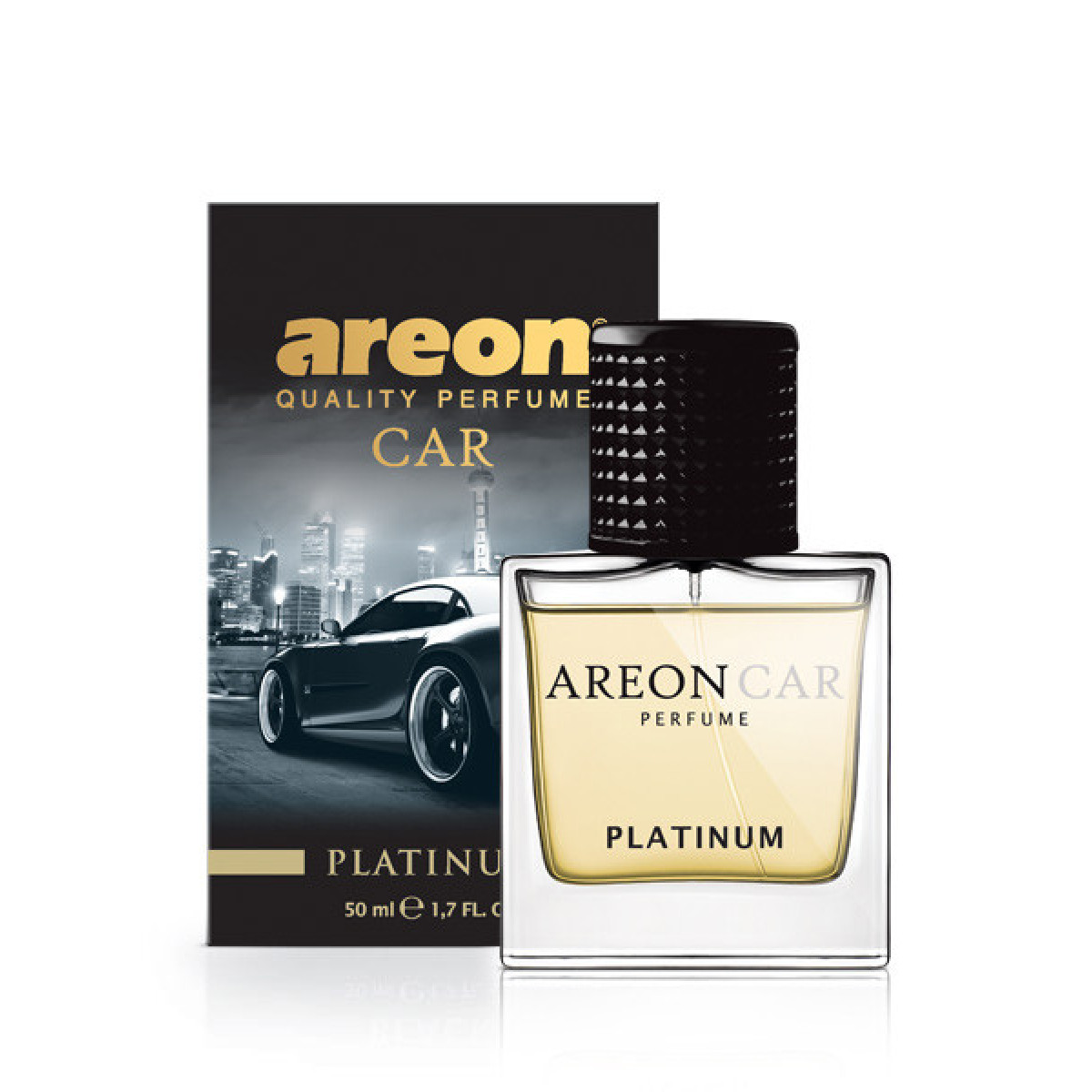 AREON Car Perfume Platinum, spray air freshener, 50 ml