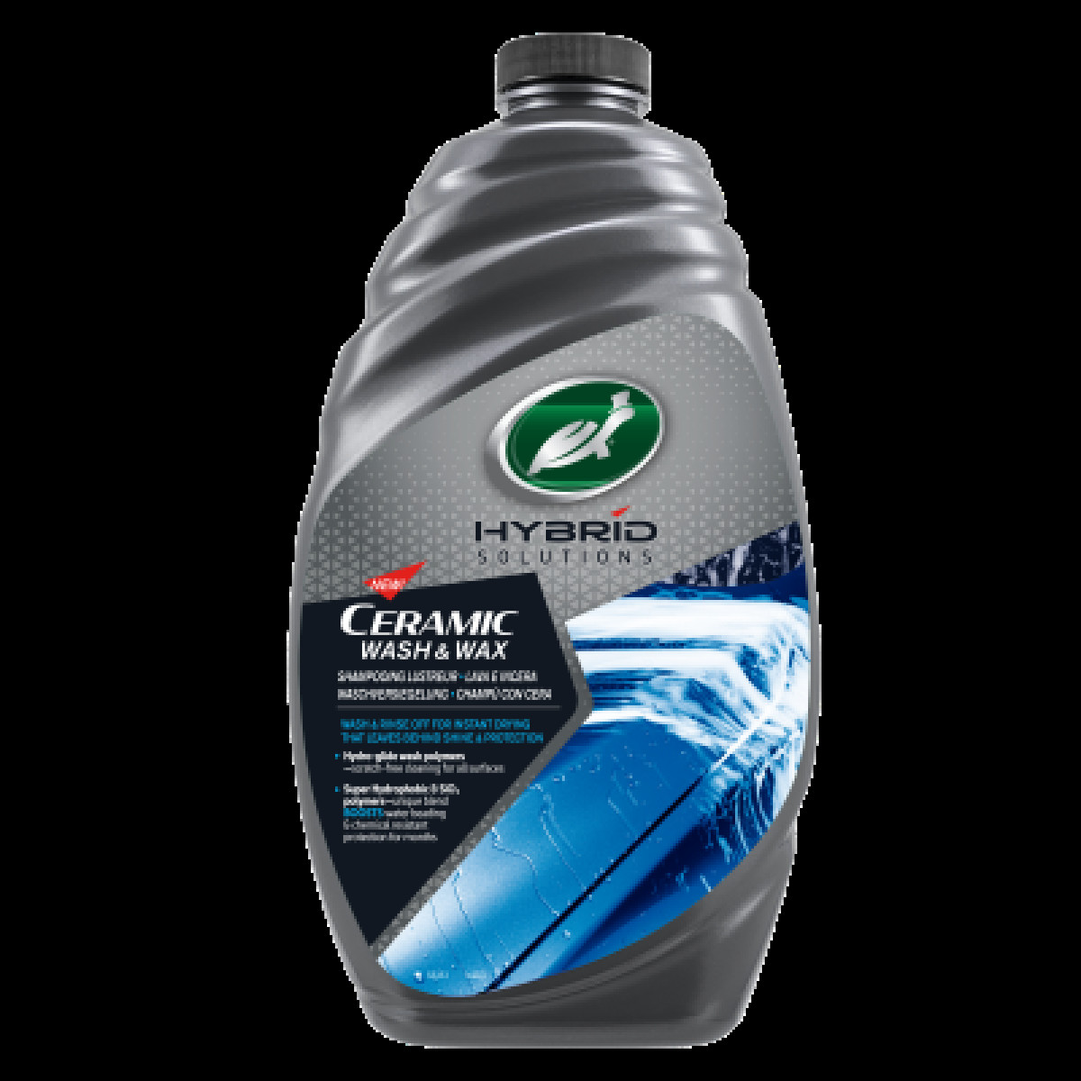 Turtle Wax HS Ceramic Wash & Wax, ceramic wax coating, 1.42 L