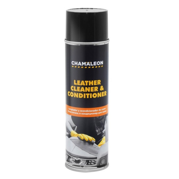 CHAMAELEON Aerosol Leather Cleaner And Conditioner, leather cleaner-conditioner, 500 ml