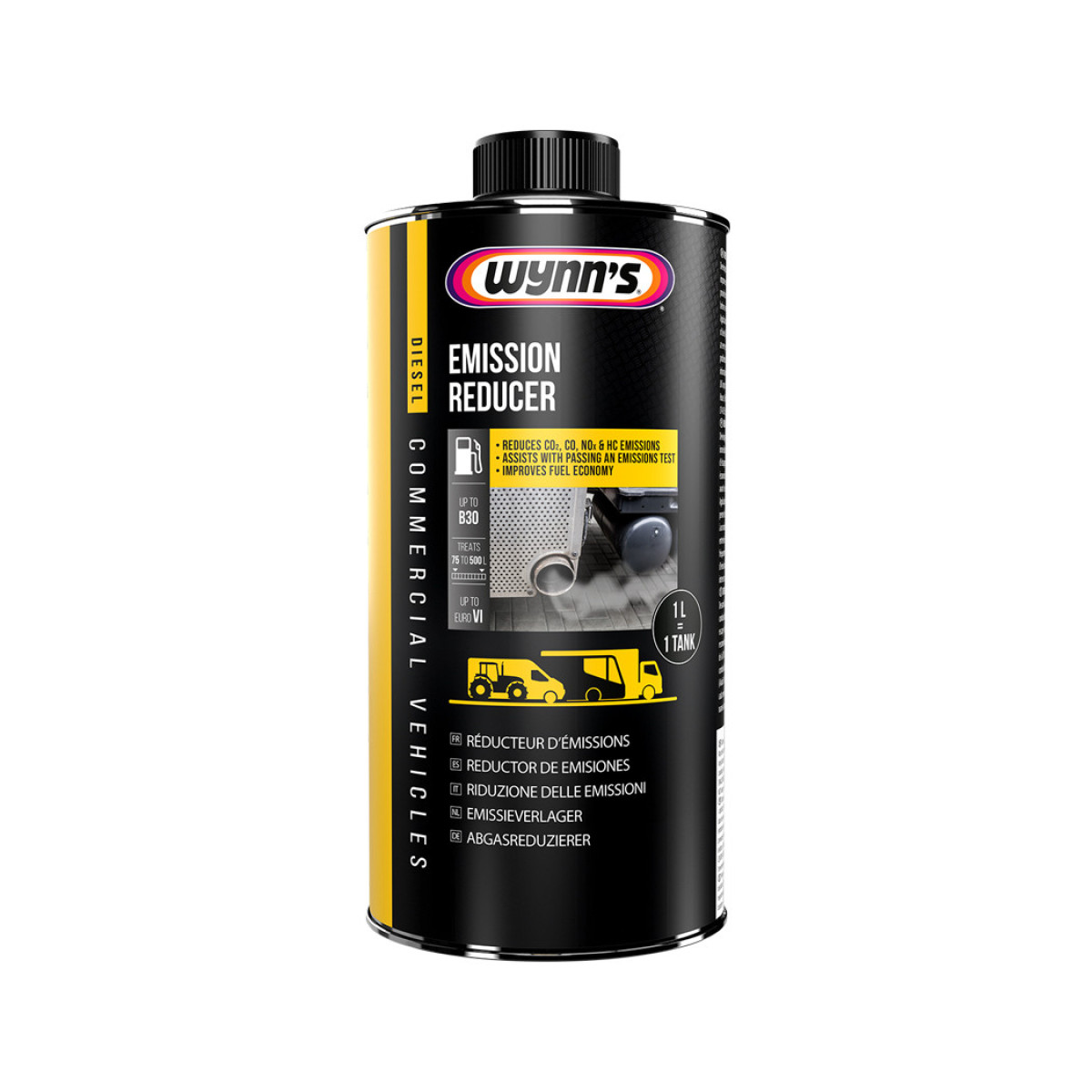 WYNNS Emission Reducer, Emission Reduction Additive, 1L