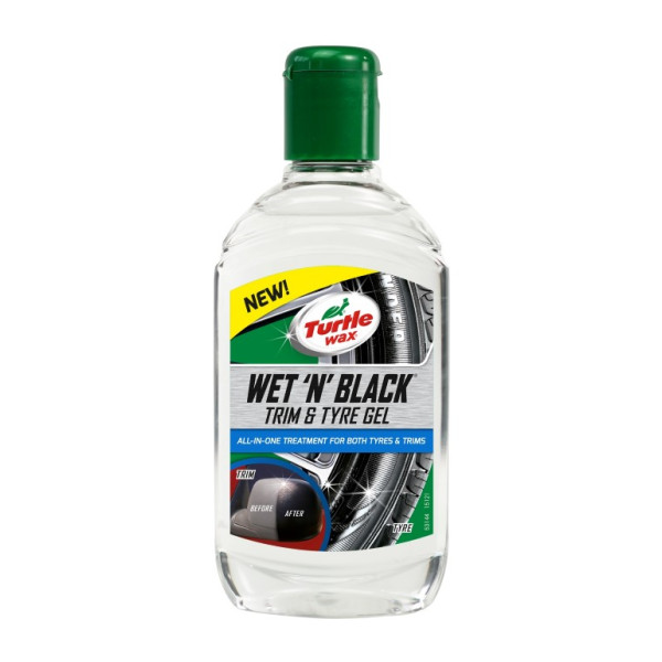 Turtle Wax® Wet N Black Trim, Exterior Detailing Renovator, 300 ml