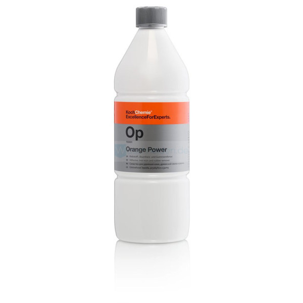 KOCH CHEMIE Adhesive&Rubber Remover Orange Power Op, adhesive, resin and chewing gum remover, 1L