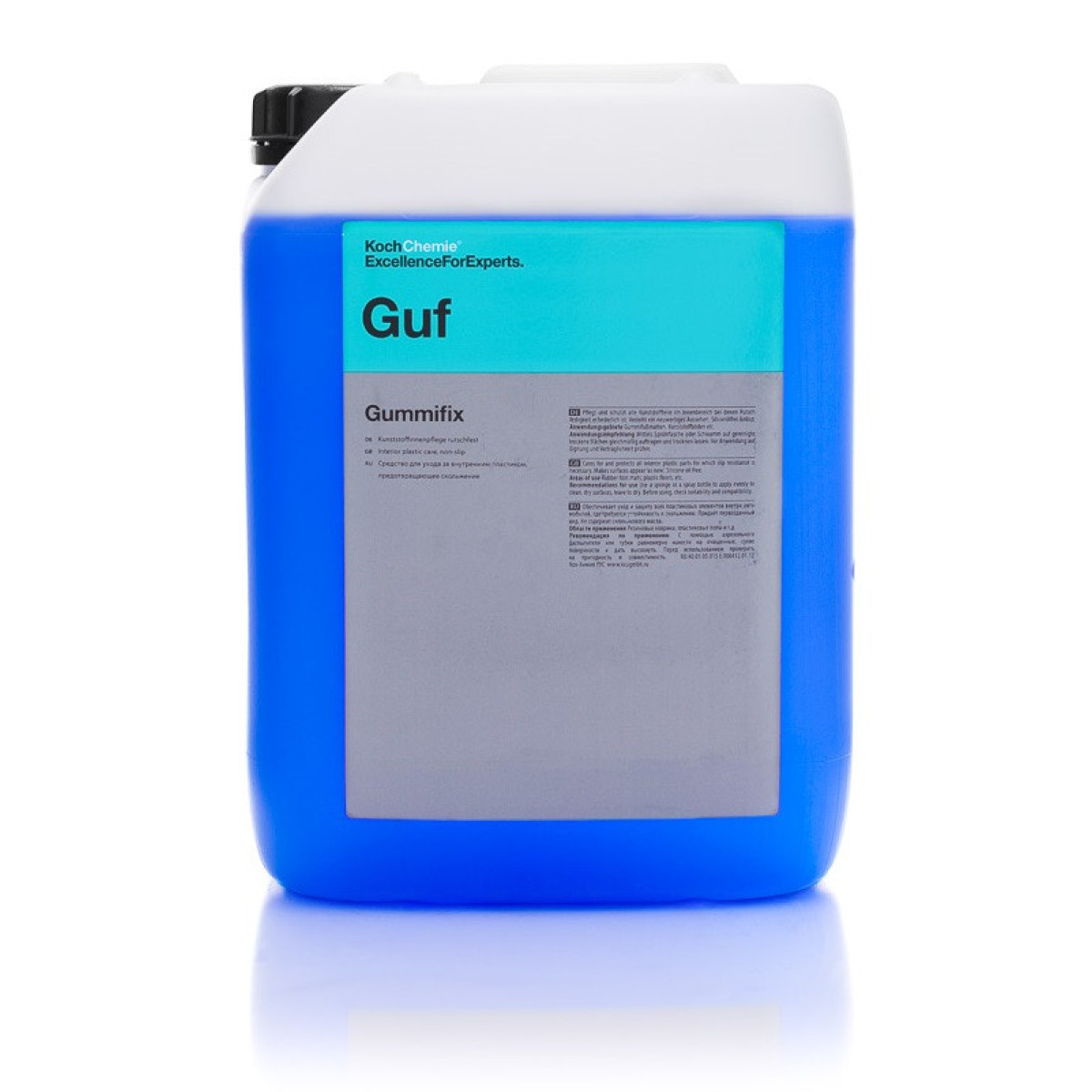 KOCH CHEMIE Interior Rubber&Plastic Cleaner Gummifix Guf, interior cleaner for rubber and plastic, non-slip, 10L