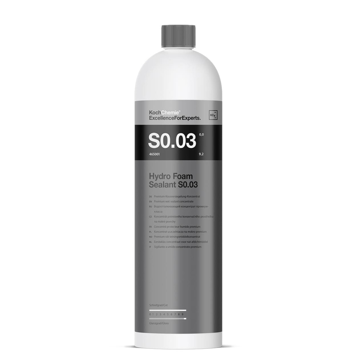 KOCH CHEMIE Hydro Foam Sealant S0.03, Hydrophobic wax, 1L KOCH CHEMIE Hydro Foam Sealant S0.03, Hydrophobic wax, 1L