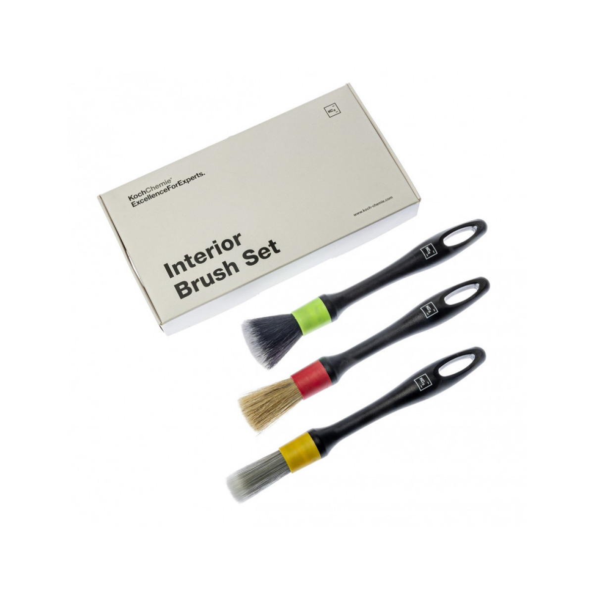 KOCH CHEMIE Interior brush set, brushes for interior cleaning