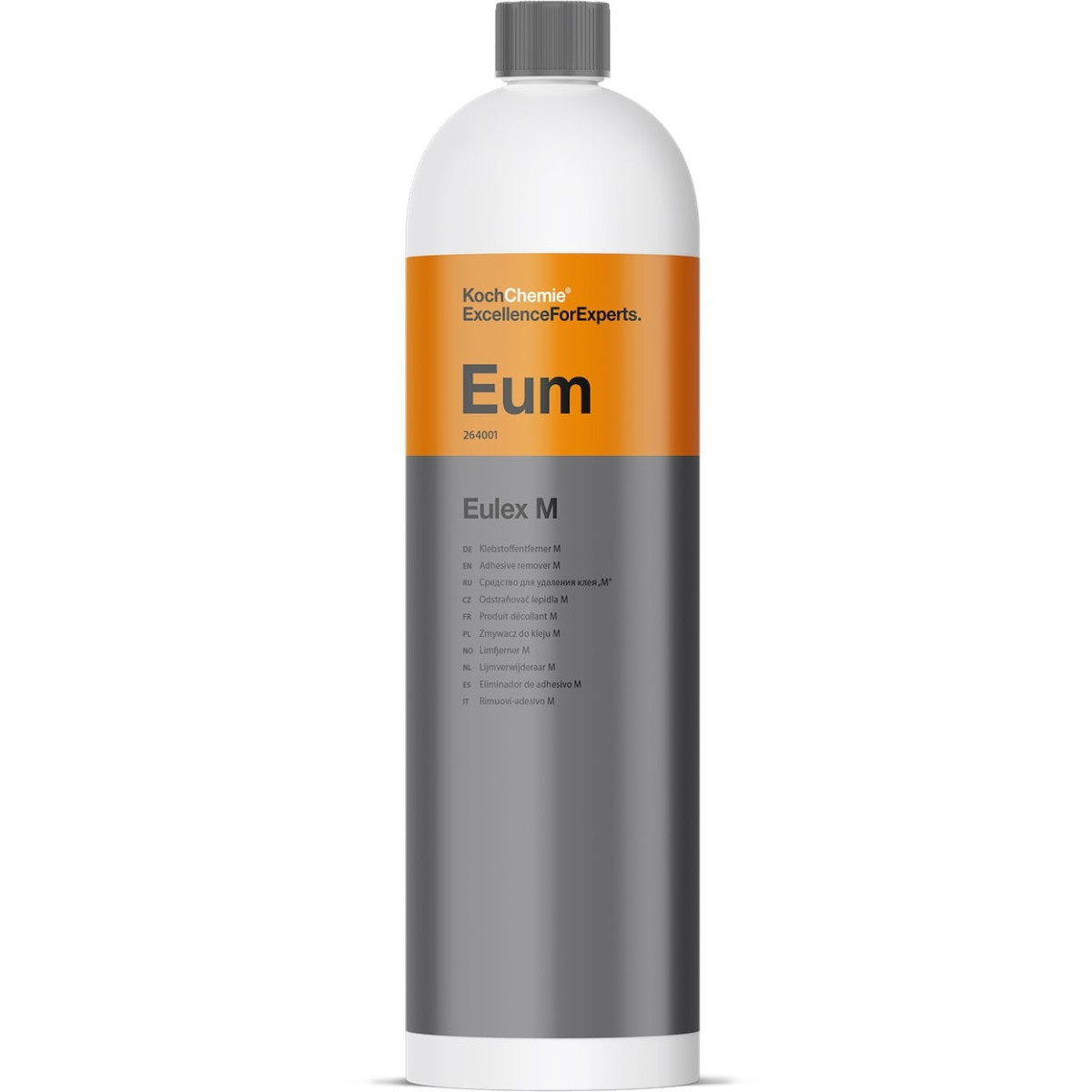 KOCH CHEMIE Adhesive Remover Eulex M, adhesive and resin remover for matte surfaces, 1L