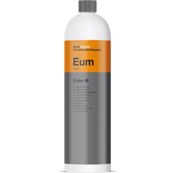 KOCH CHEMIE Adhesive Remover Eulex M, adhesive and resin remover for matte surfaces, 1L