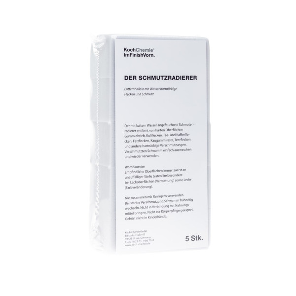 KOCH CHEMIE Melamine sponge set, 5 pcs