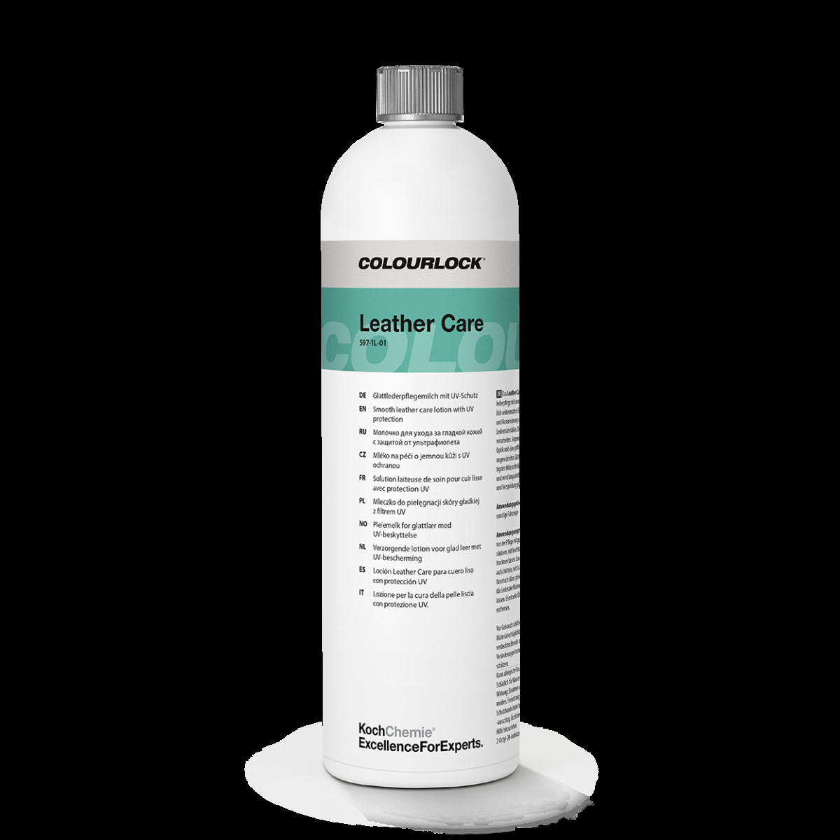 KOCH CHEMIE Colourlock Leather Care, Leather conditioner with UV protection, 1 l