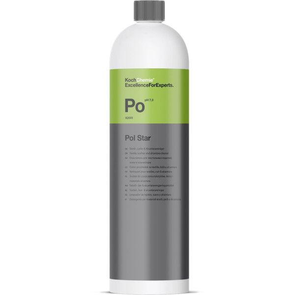 KOCH CHEMIE Textile&Leather Cleaner POL STAR, textile and leather cleaner, 1L