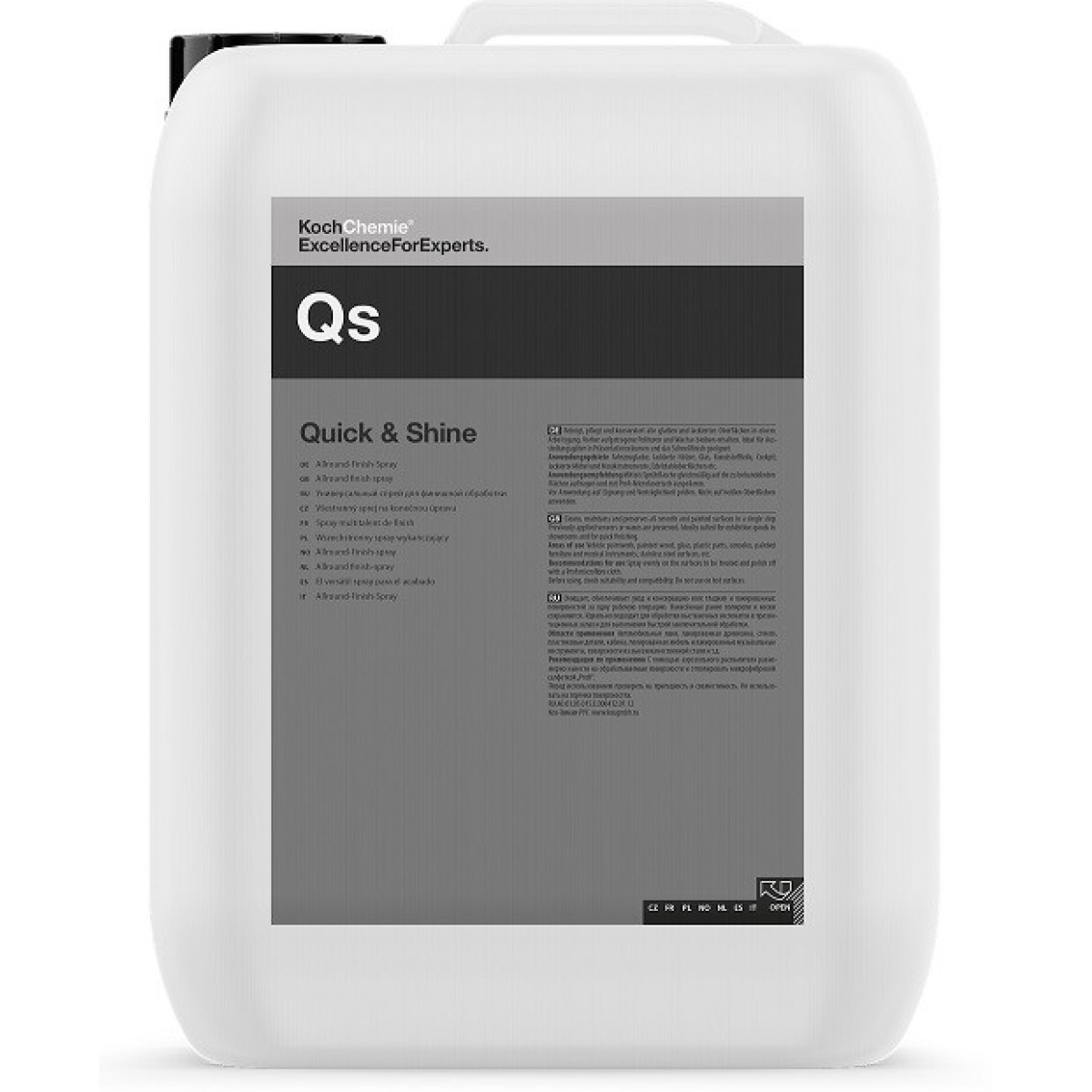 KOCH CHEMIE Quick&Shine Qs, universal cleaner, 10L