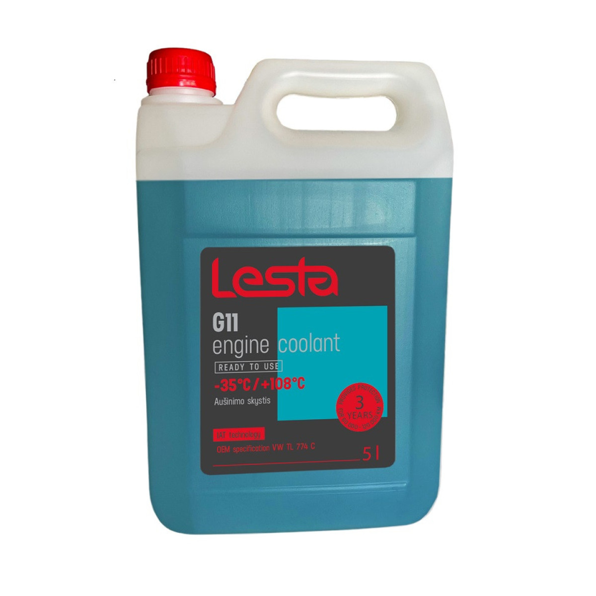LESTA Antifreeze G11 -35°C, 5l LESTA Antifreeze G11 -35°C, 5l