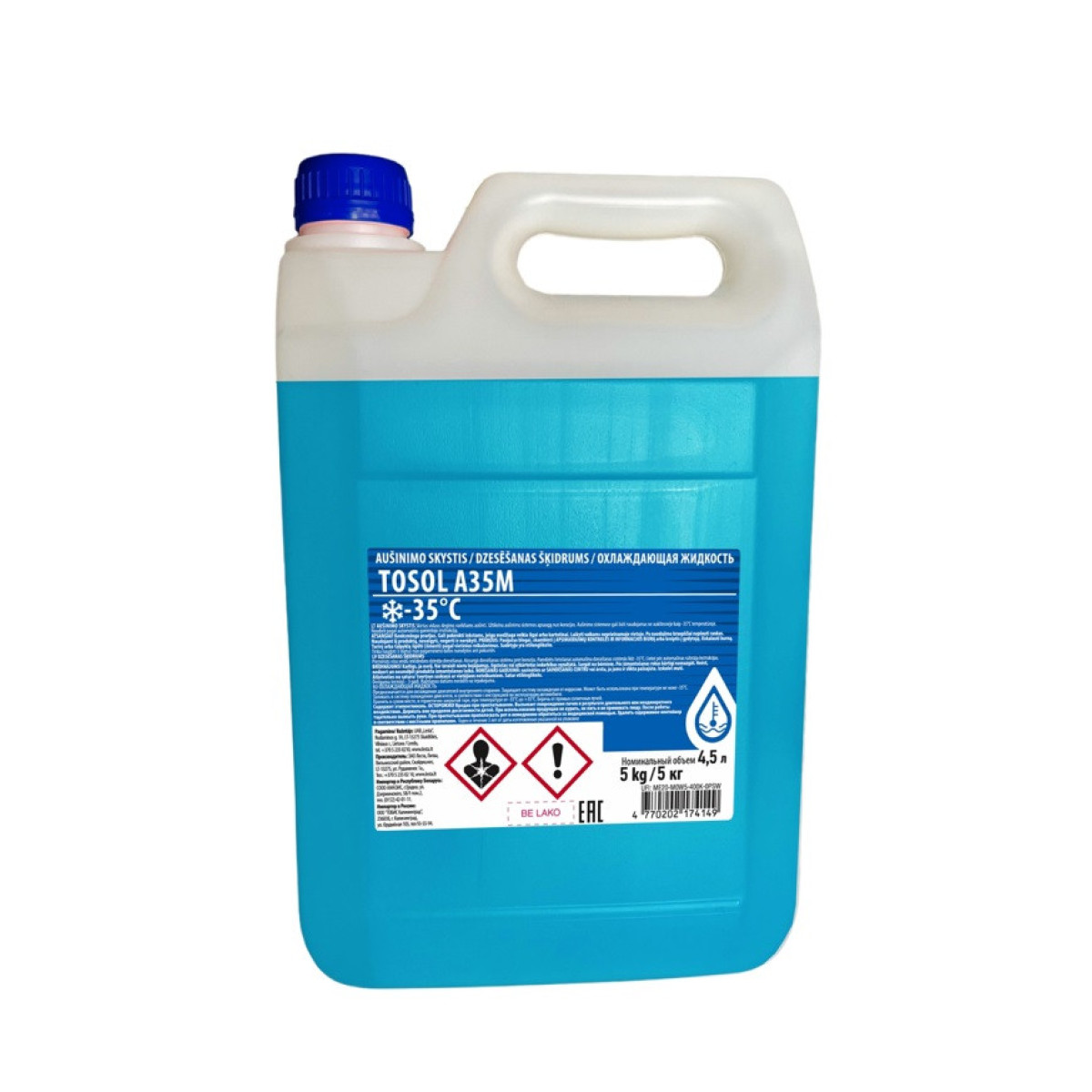 LESTA Antifreeze Tosol-A35M, coolant, 5 Kg
