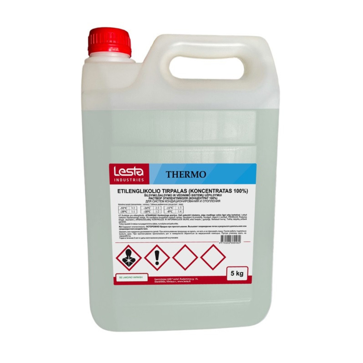 LESTA Ethylene glycol solution 100%, 5 Kg