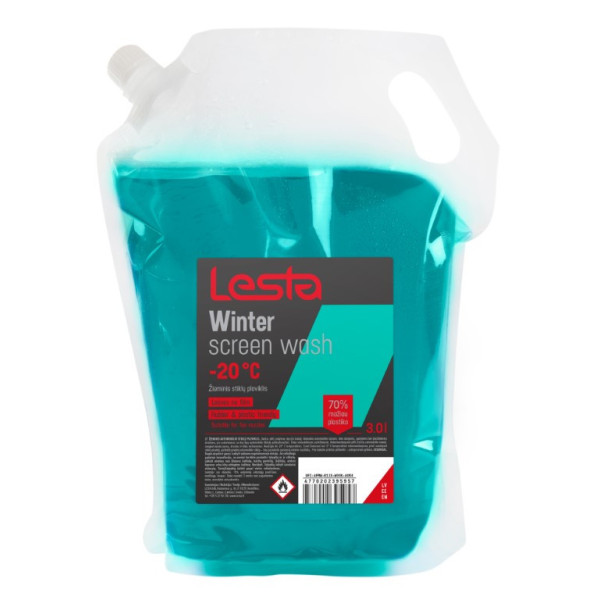 LESTA Windscreen Washer Fluid -20°C, 3 L