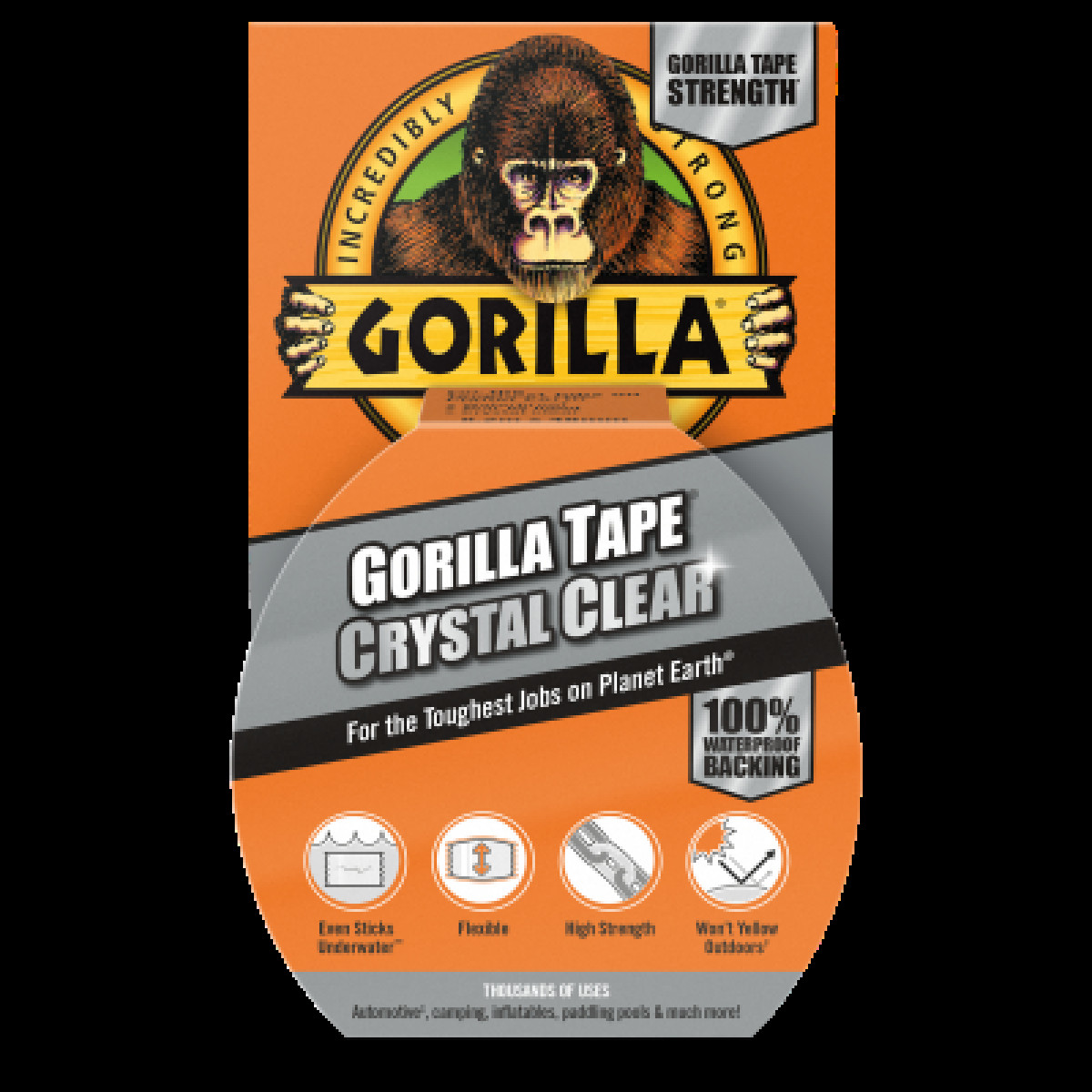 Gorilla Clear Tape 8.2 mx 48 mm