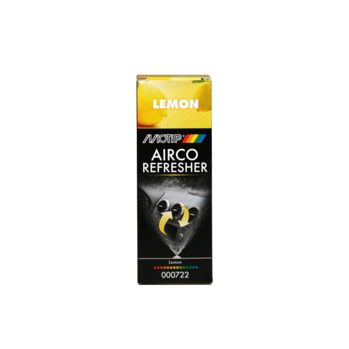 MOTIP Airco Refreshener Lemon, conditioner cleaner, 150 ml