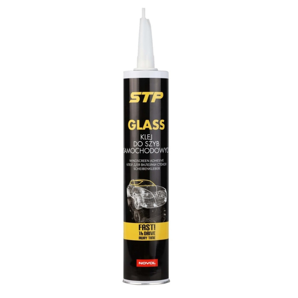 NOVOL STP GLASS, glass adhesive, 310 ml