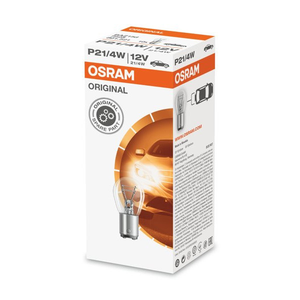 OSRAM Car bulb 21/4W 12V BAZ15D, 1pc