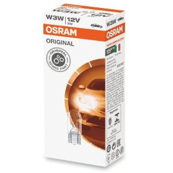 OSRAM Car bulb 3W 12V W2.1x9.5D, 1pc