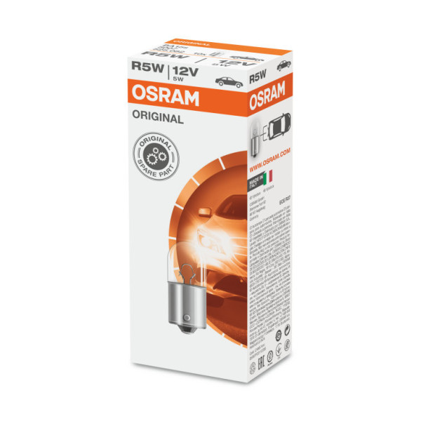OSRAM Car bulb 5W 12V BA15S, 1pc