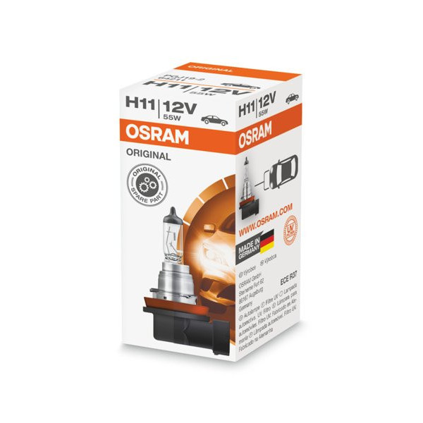 OSRAM Car bulb, H11 55W 12V PGJ19-2, 1pc
