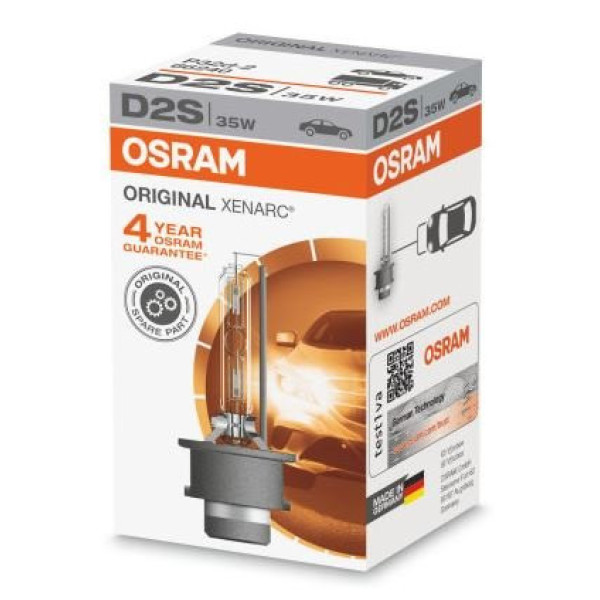 OSRAM XENON Car bulb, 35W P32D-2 D2S, 1pc