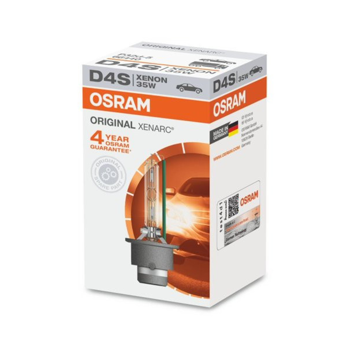 OSRAM Xenon Car bulb, 35W P32D-5 D4S, 1pc