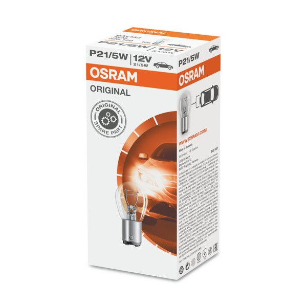 OSRAM Car bulb 21/5W 12V BAY15D, 1pc