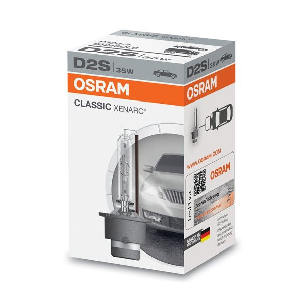 OSRAM Bulb, 35W D2S xenon classic P32D-2 D2S, 1pc
