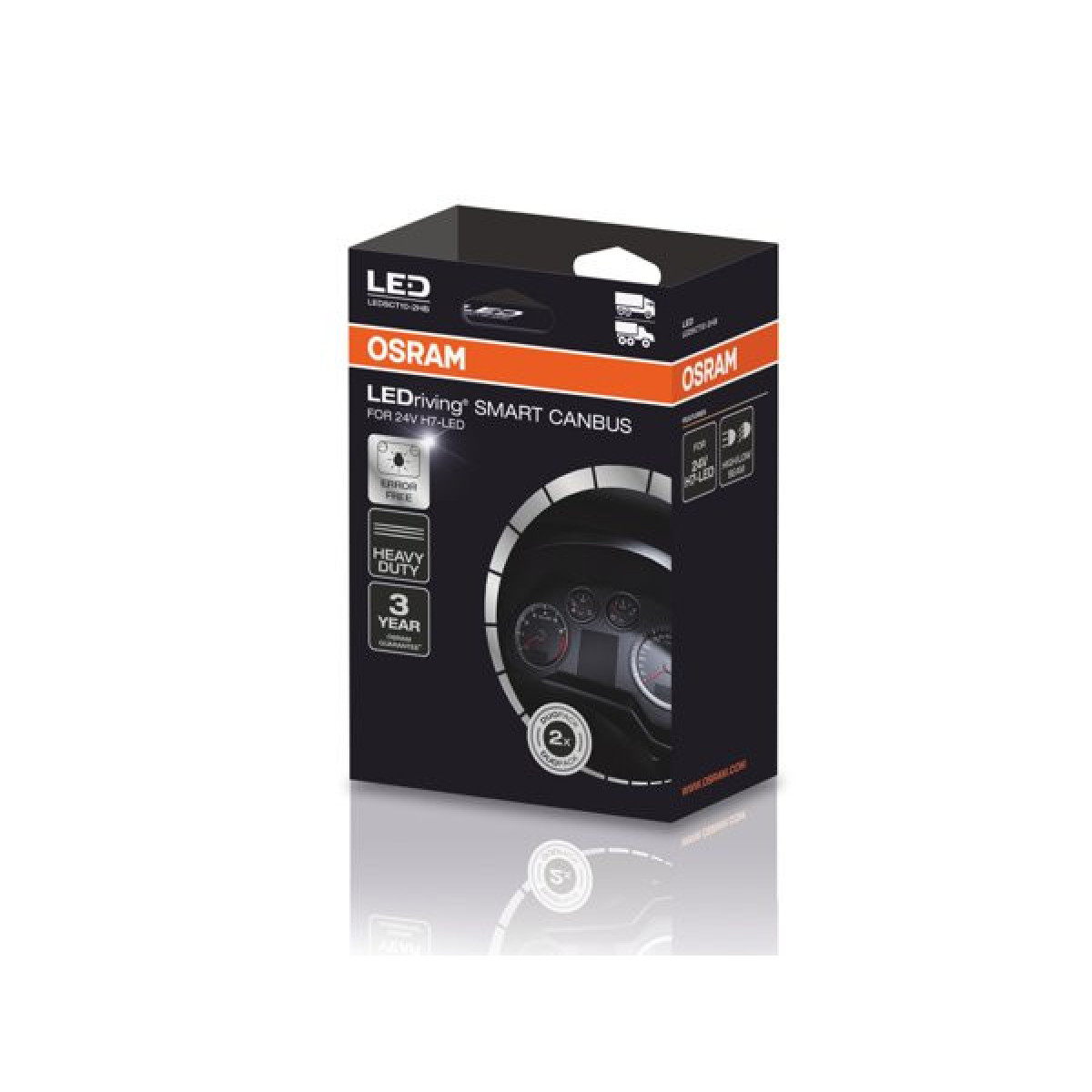 OSRAM Resistor H7 24V20W, LEDriving Smart Canbus LEDSCT10
