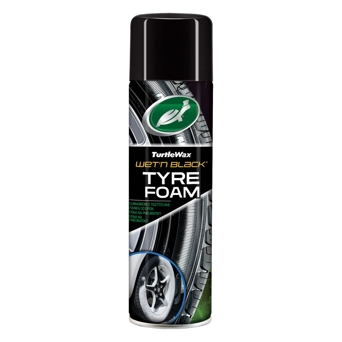 TURTLE WAX Wet N Black Foam, tire blackening foam, 500 ml