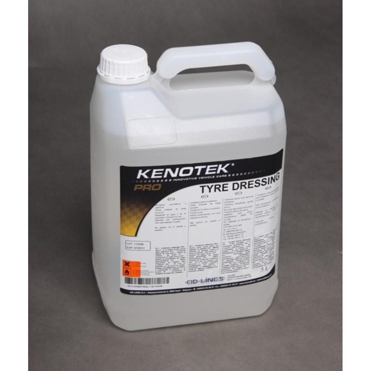 KENOTEK Tyre Dressing, Silicone tire care product, 5 l