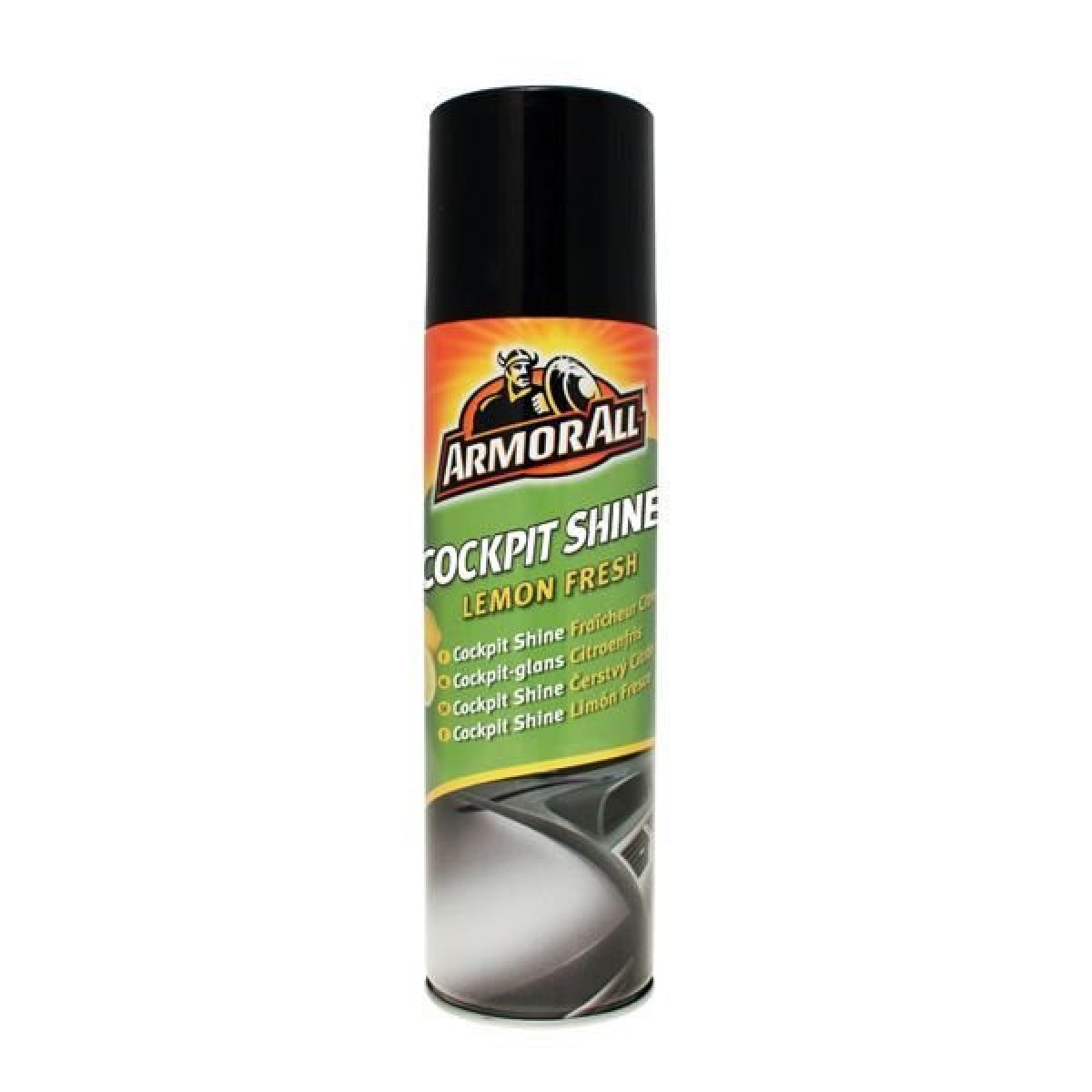 ARMORALL Cockpit Shine Lemon, Panel Cleaner, 500 ml