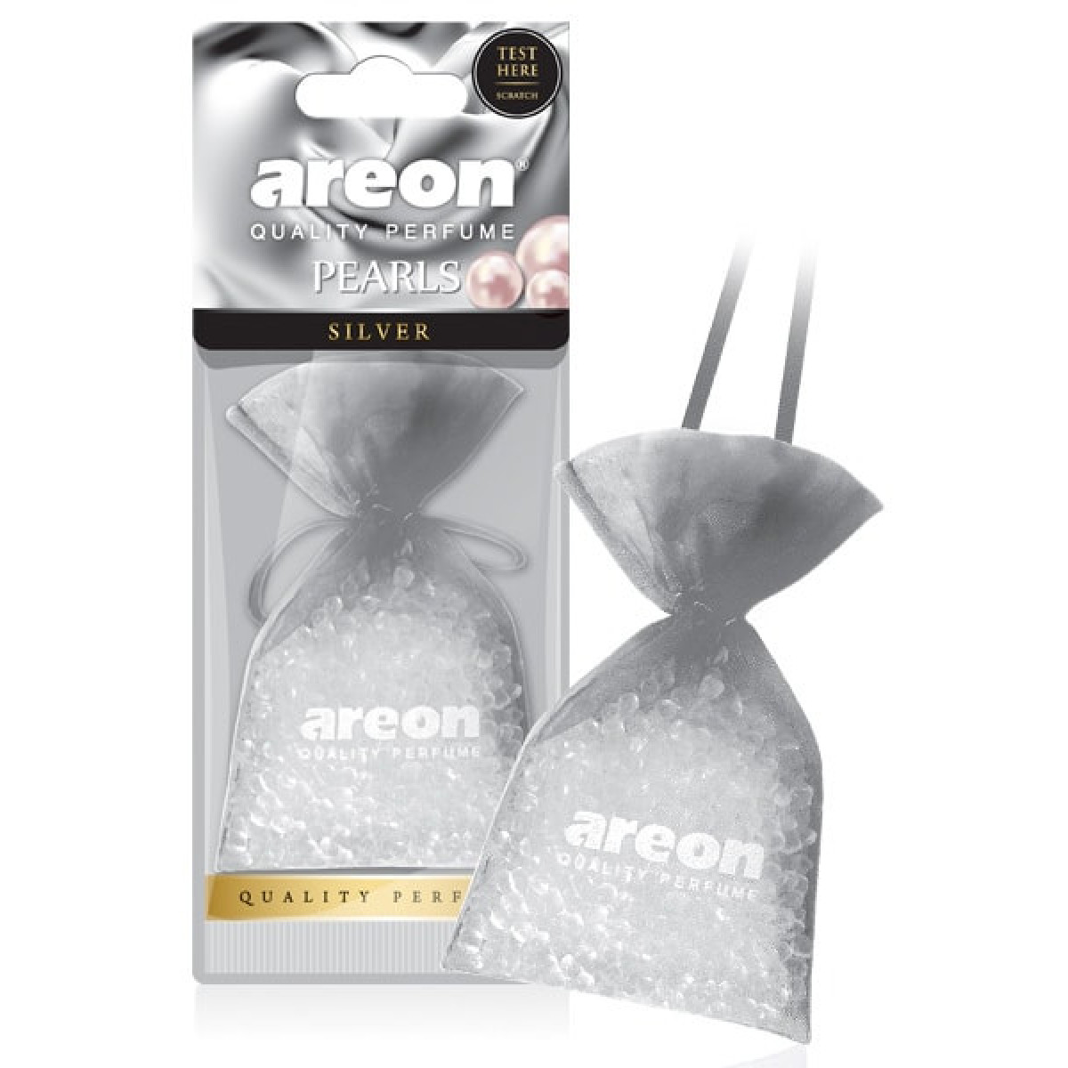 AREON Pearls Sport Lux Silver air freshener
