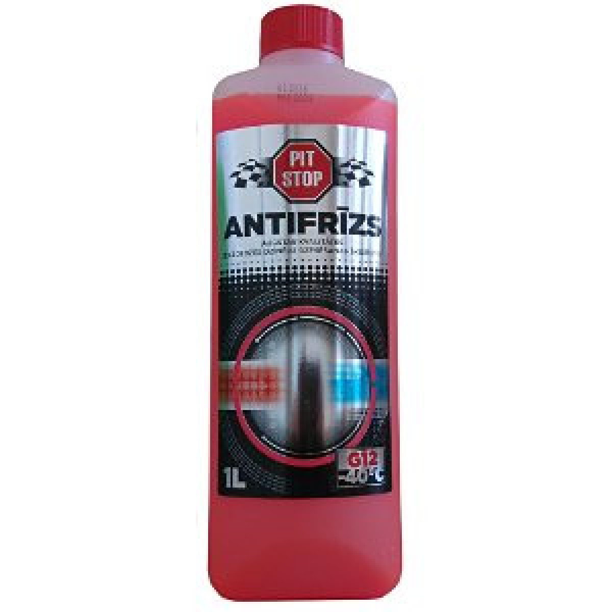 PITSTOP Premium coolant -40°C (G12), red, 1L