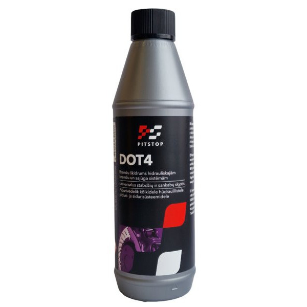 PIT STOP Brake fluid DOT-4, 450 ml