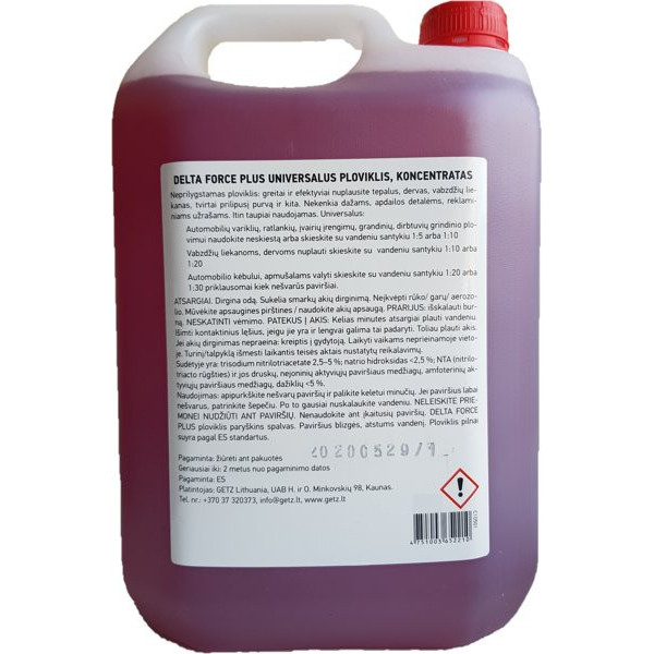 PITSTOP Delta Force Plus, Detergent, 5 L