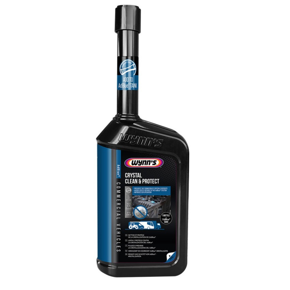 WYNNS Crystal Clean & Protect, additive for AD-Blue system against crystallization, 500 ml